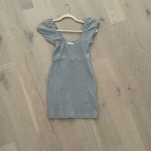 Grey Privacy Please Dress